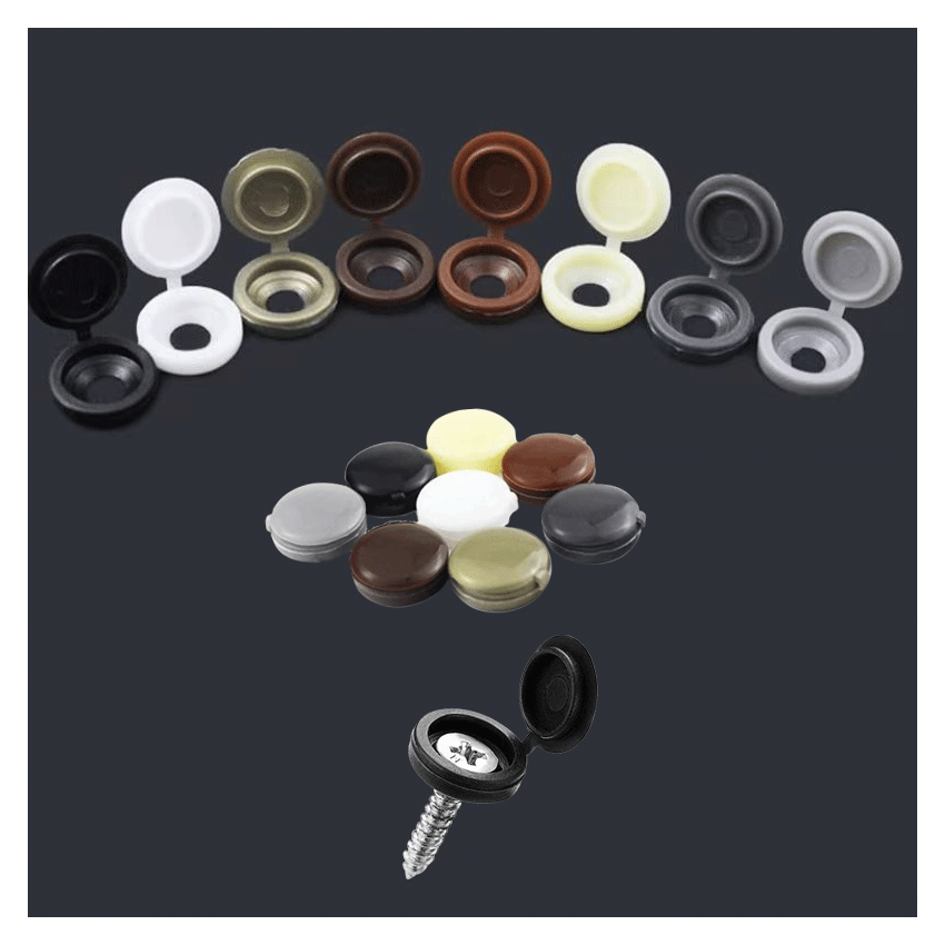100pcs Screw Bolt Cover PlasticCap Practical Self-Tapping Screw Decorative Cover Nut Bolt Protective Cover Furniture 100pcs Screw Bolt Cover PlasticCap Practical Self-Tapping Screw Decorative Cover Nut Bolt Protective Cover Furniture