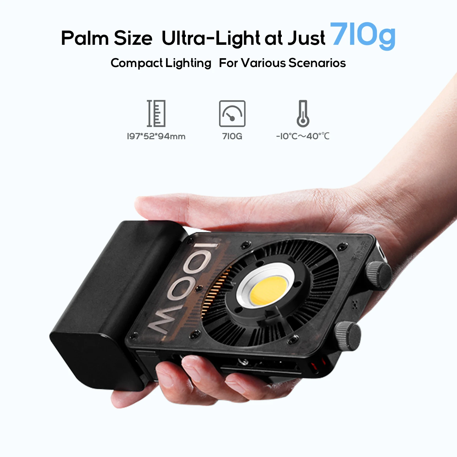 100W Handheld Led COB Light Pocket Video Light Bi Color Photo Fill Light Photography Lighting 100W Handheld Led COB Light Pocket Video Light Bi Color Photo Fill Light Photography Lighting