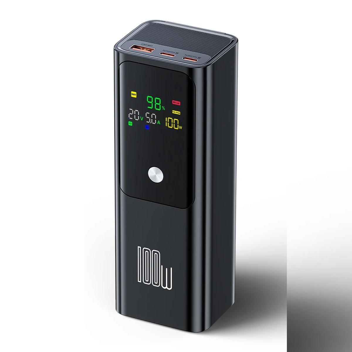 100W Power Bank 20000mAh External Battery Capacity Fast Charging Portable Charger Powerbank For Laptop iPhone Samsung