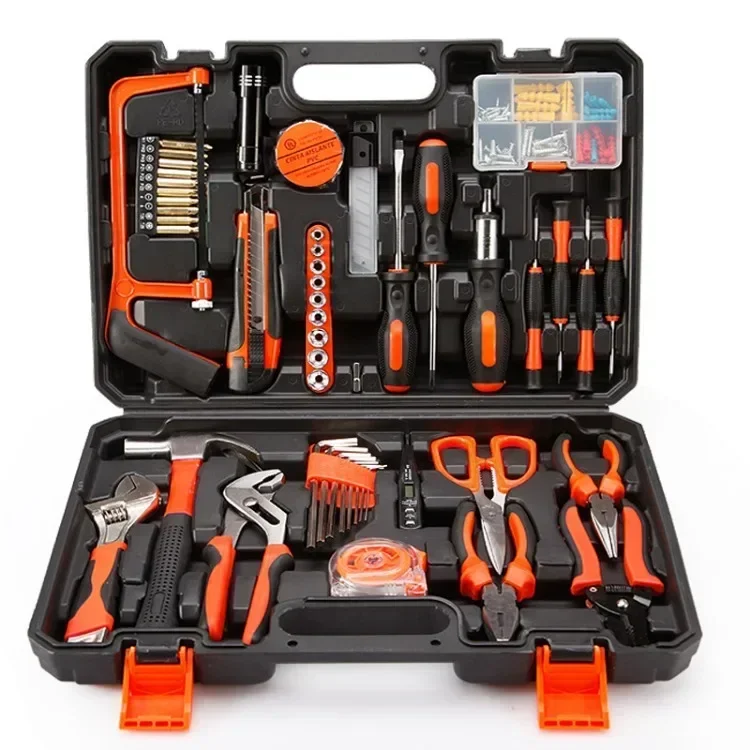102PCS Household Tool Set Hardware Tool Box Electrician's Hardware Set Car Repairing Tools Woodworking Tools 102PCS Household Tool Set Hardware Tool Box Electrician's Hardware Set Car Repairing Tools Woodworking Tools