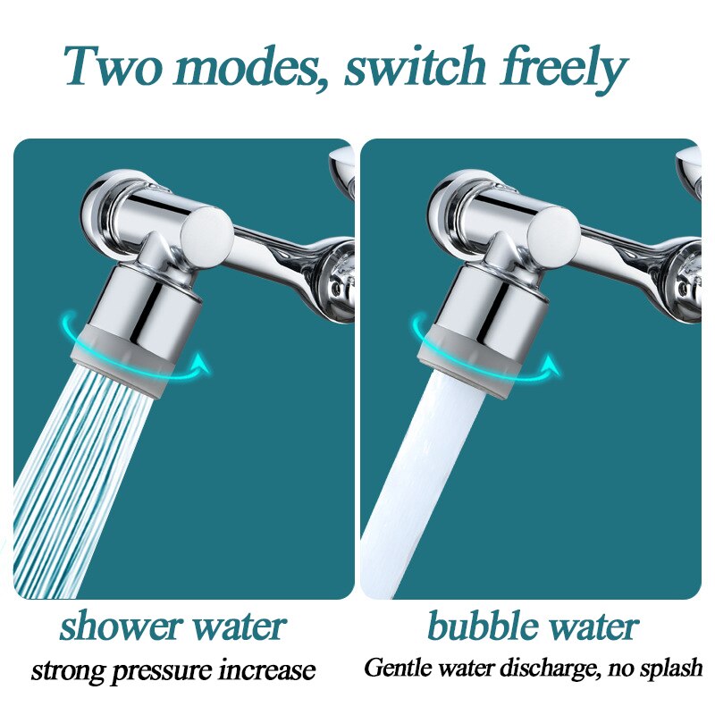 1080° Dual Mode Rotating Faucet Extender 1080° Dual Mode Rotating Faucet Extender