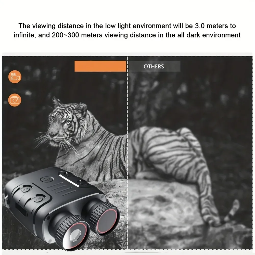 1080P Binocular Infrared Night-Visions Device 5X Binocular Day Night Use Photo Video Taking Digital Zoom for Hunting 1080P Binocular Infrared Night-Visions Device 5X Binocular Day Night Use Photo Video Taking Digital Zoom for Hunting