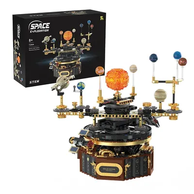 1098Pcs Technical Solar System Sun and Earth Revolution Building Blocks Creative Science Experiment Bricks Educational 1098Pcs Technical Solar System Sun and Earth Revolution Building Blocks Creative Science Experiment Bricks Educational