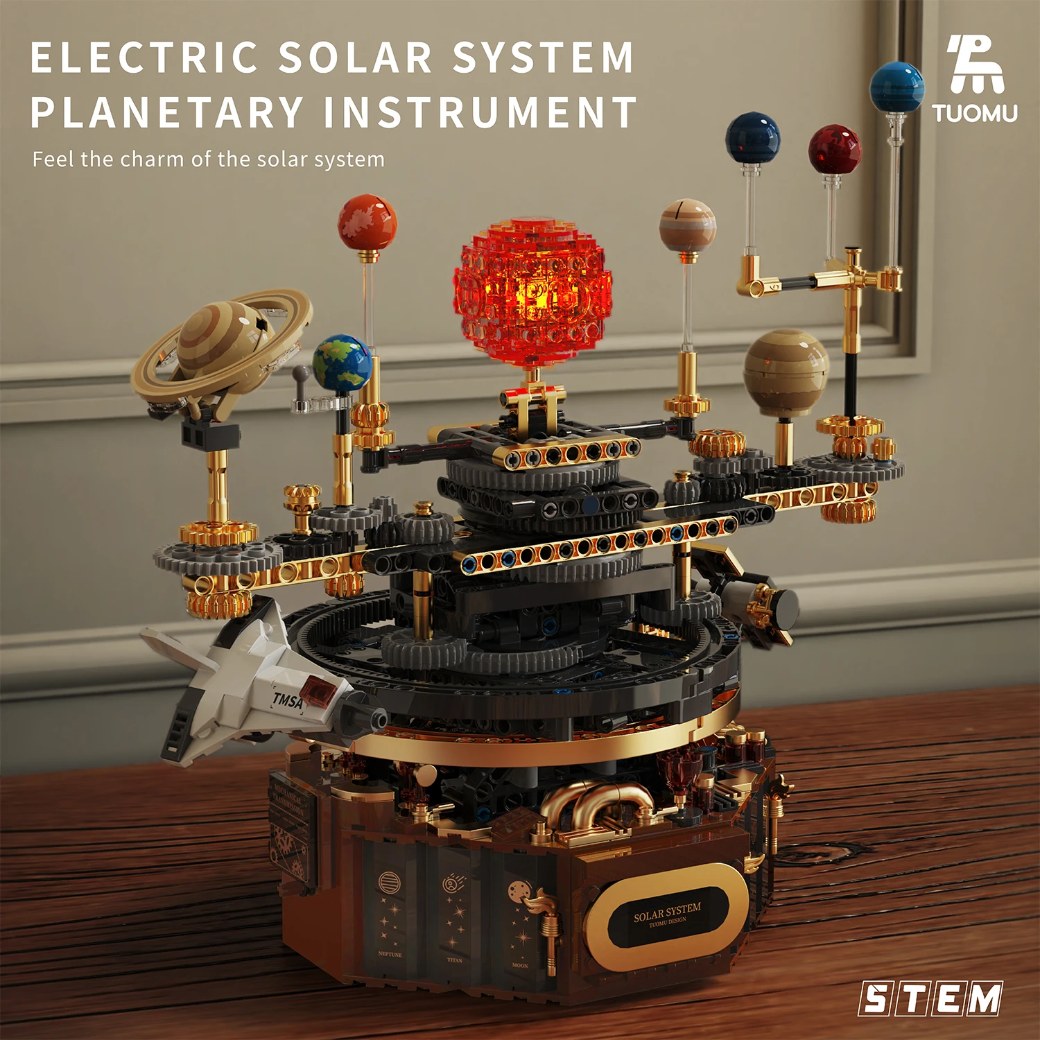 1098Pcs Technical Solar System Sun and Earth Revolution Building Blocks Creative Science Experiment Bricks Educational 1098Pcs Technical Solar System Sun and Earth Revolution Building Blocks Creative Science Experiment Bricks Educational