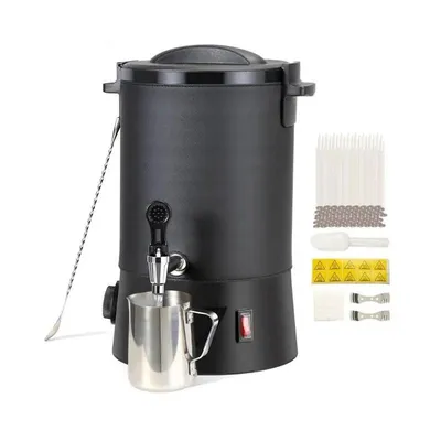 10L Wax Melter for Candle Making Large Electric Wax Melting Pot Easy Pour Spout 9-Level Temperature Control
