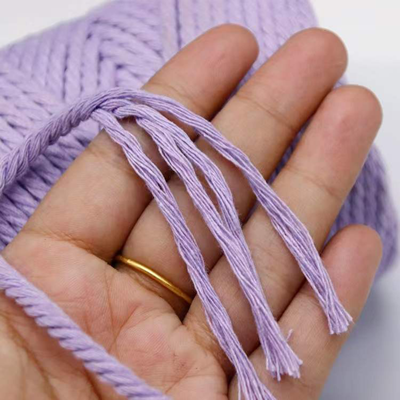 10M Braided Cotton Macrame Cord 10M Braided Cotton Macrame Cord