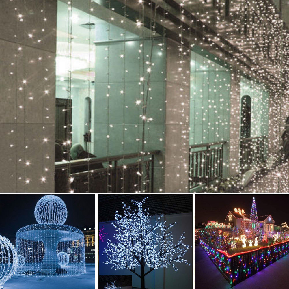 10m LED String Lights Solar Powered Outdoor Hanging Lights 10m LED String Lights Solar Powered Outdoor Hanging Lights