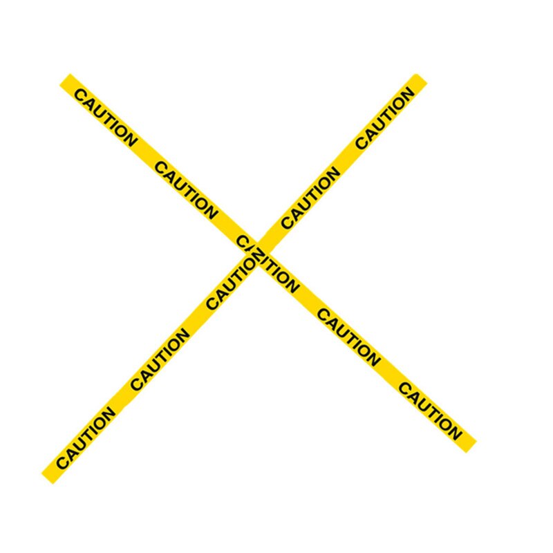 10M Yellow Caution Sign Tape 10M Yellow Caution Sign Tape