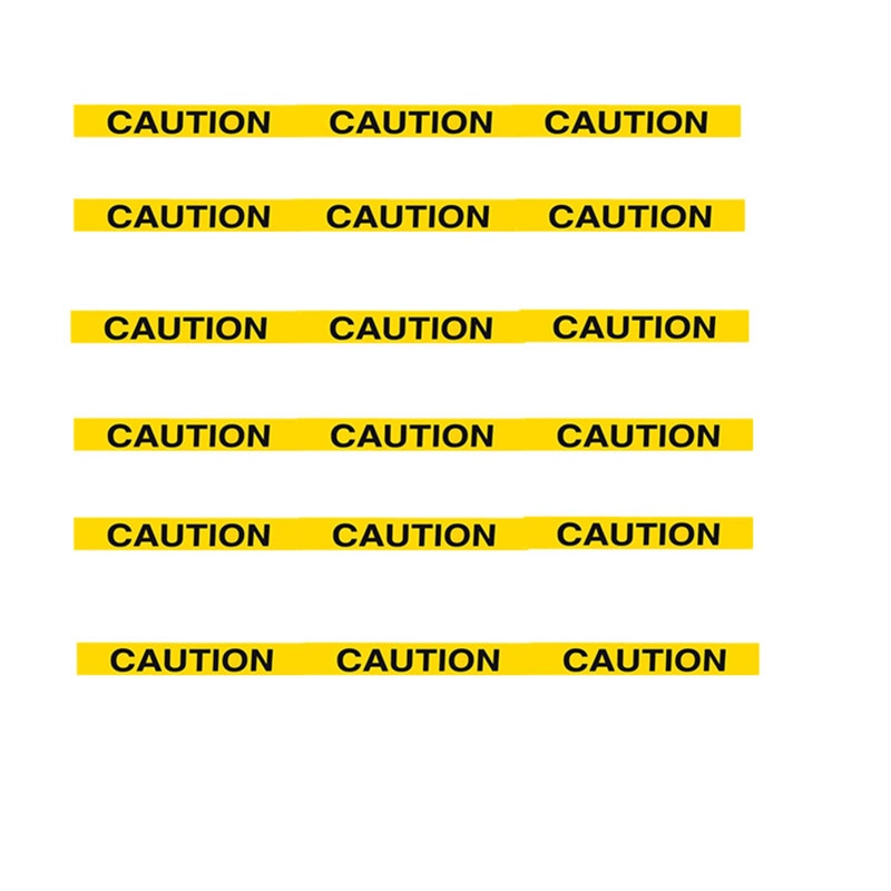 10M Yellow Caution Sign Tape 10M Yellow Caution Sign Tape