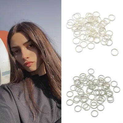 10mm Hair Braid Rings (50 pcs) 10mm Hair Braid Rings (50 pcs)