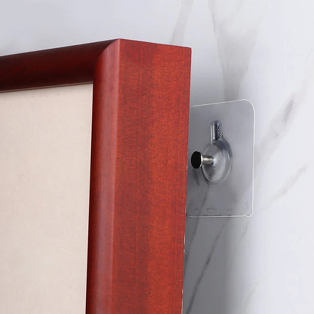 10PCS Adhesive Wall-Mounted Hooks Poster Photo Frame Clock Hangers Punch Free Screw Hook Kitchen Bathroom Organizer 10PCS Adhesive Wall-Mounted Hooks Poster Photo Frame Clock Hangers Punch Free Screw Hook Kitchen Bathroom Organizer