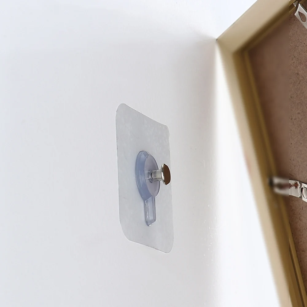10PCS Adhesive Wall-Mounted Hooks Poster Photo Frame Clock Hangers Punch Free Screw Hook Kitchen Bathroom Organizer 10PCS Adhesive Wall-Mounted Hooks Poster Photo Frame Clock Hangers Punch Free Screw Hook Kitchen Bathroom Organizer