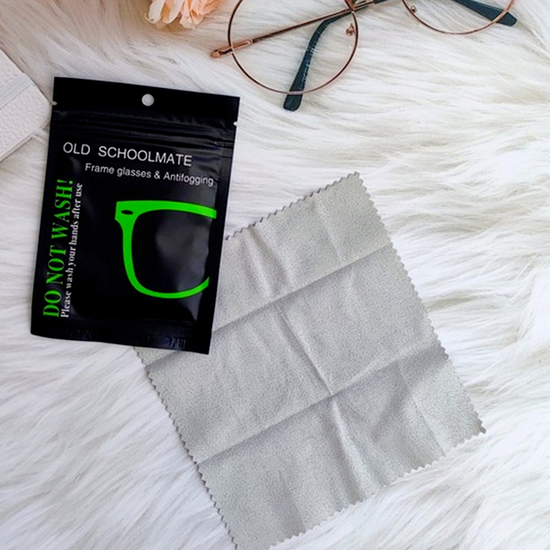 10pcs Anti Fog Suede Glasses Cloth Reusable Microfiber Anti-fog Glasses Cloth Glasses Lens Anti-fog Mobile Phone