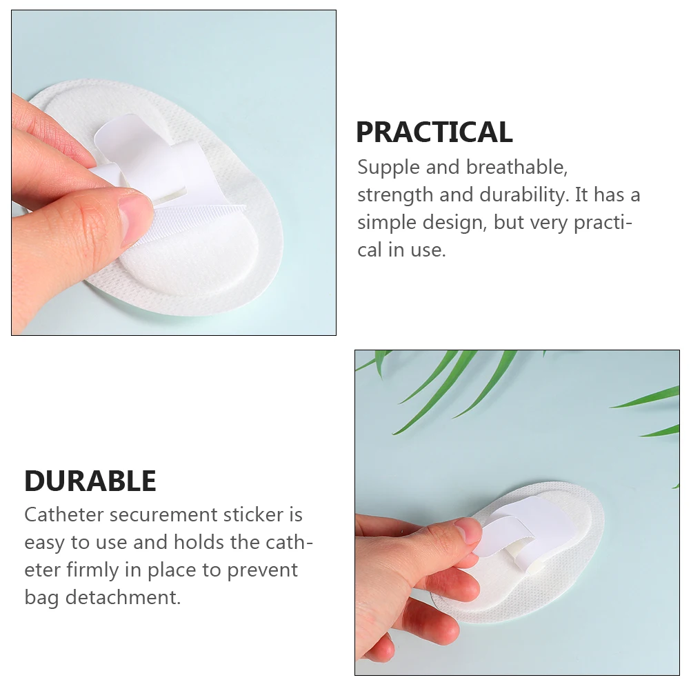 10pcs Catheter Fixation Stickers Universal Catheter Fixing Stickers (White) 10pcs Catheter Fixation Stickers Universal Catheter Fixing Stickers (White)