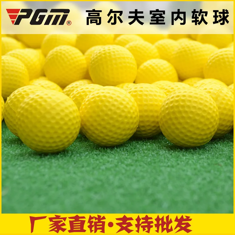 10Pcs Yellow PU Foam Golf Balls Sponge Elastic Indoor Outdoor Practice Training 10Pcs Yellow PU Foam Golf Balls Sponge Elastic Indoor Outdoor Practice Training