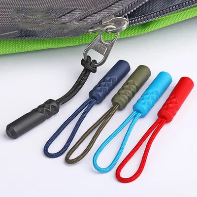 10pcs Zippers Pull Puller End Fit Rope Tag Replacement Clip Broken Buckle Fixer Suitcase Tent Backpack Zipper Cord 10pcs Zippers Pull Puller End Fit Rope Tag Replacement Clip Broken Buckle Fixer Suitcase Tent Backpack Zipper Cord