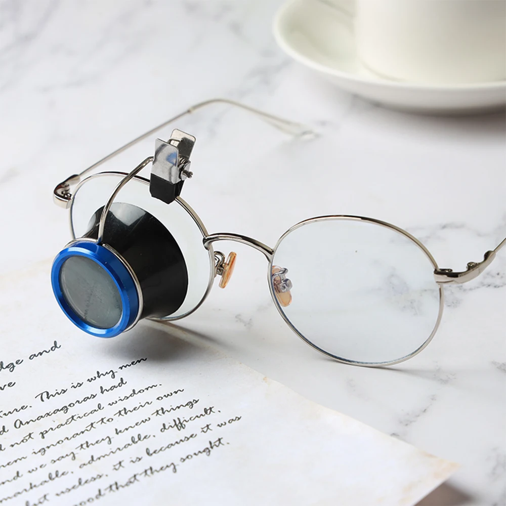 10X Clip On Eyeglass Magnifiers Watch Repair Tool Loupes Magnifying Lens Portable Watchmakers Loupe Jewellers Tools 10X Clip On Eyeglass Magnifiers Watch Repair Tool Loupes Magnifying Lens Portable Watchmakers Loupe Jewellers Tools