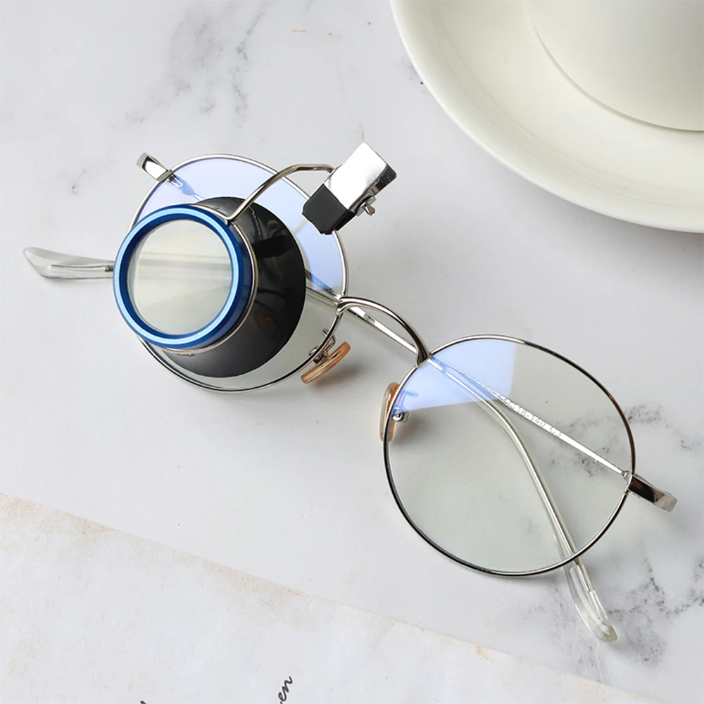 10X Clip On Eyeglass Magnifiers Watch Repair Tool Loupes Magnifying Lens Portable Watchmakers Loupe Jewellers Tools 10X Clip On Eyeglass Magnifiers Watch Repair Tool Loupes Magnifying Lens Portable Watchmakers Loupe Jewellers Tools