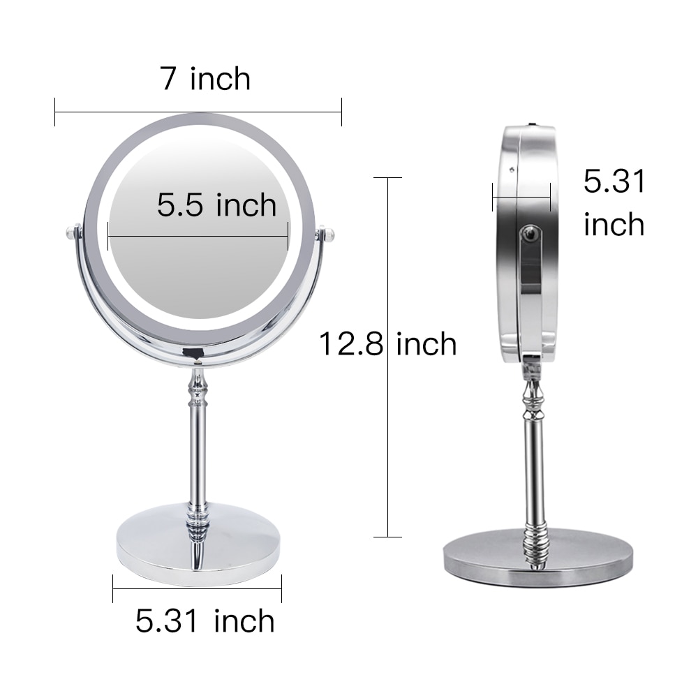 10x Magnifying Mirror LED Cosmetic Mirror 10x Magnifying Mirror LED Cosmetic Mirror