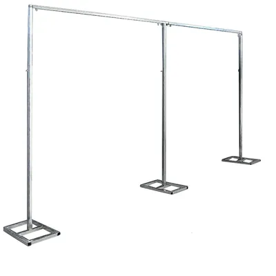 10x20Ft Wedding Party Backdrop Stand Pipe Kit Heavy Duty Photography Background Support System Curtain Frame Wedding 10x20Ft Wedding Party Backdrop Stand Pipe Kit Heavy Duty Photography Background Support System Curtain Frame Wedding