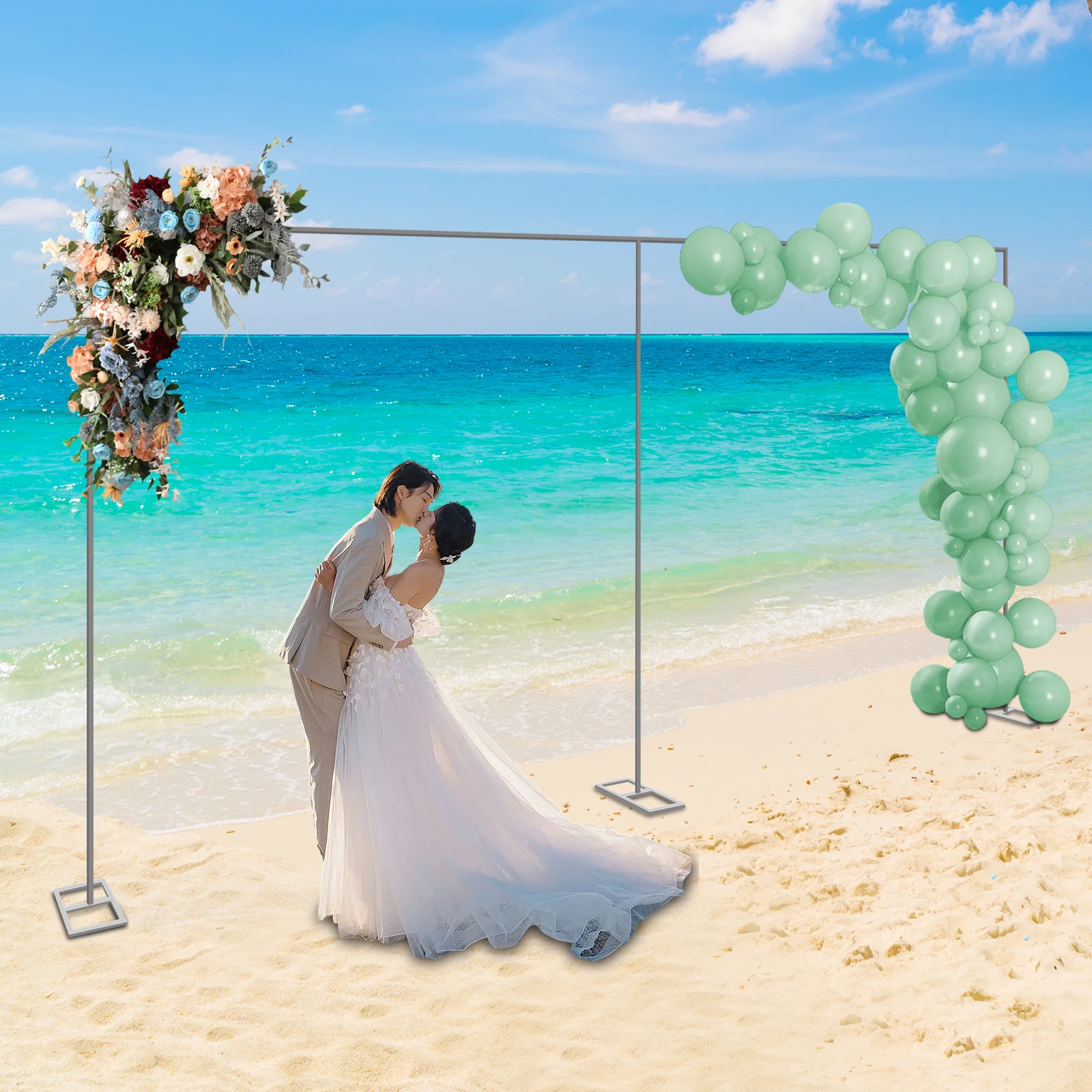 10x20Ft Wedding Party Backdrop Stand Pipe Kit Heavy Duty Photography Background Support System Curtain Frame Wedding 10x20Ft Wedding Party Backdrop Stand Pipe Kit Heavy Duty Photography Background Support System Curtain Frame Wedding