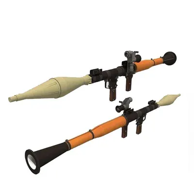 1:1 PRG – 7 Bazooka Cosplay Weapon Paper Model RPG DIY Handmade 3D Paper Gun Toy