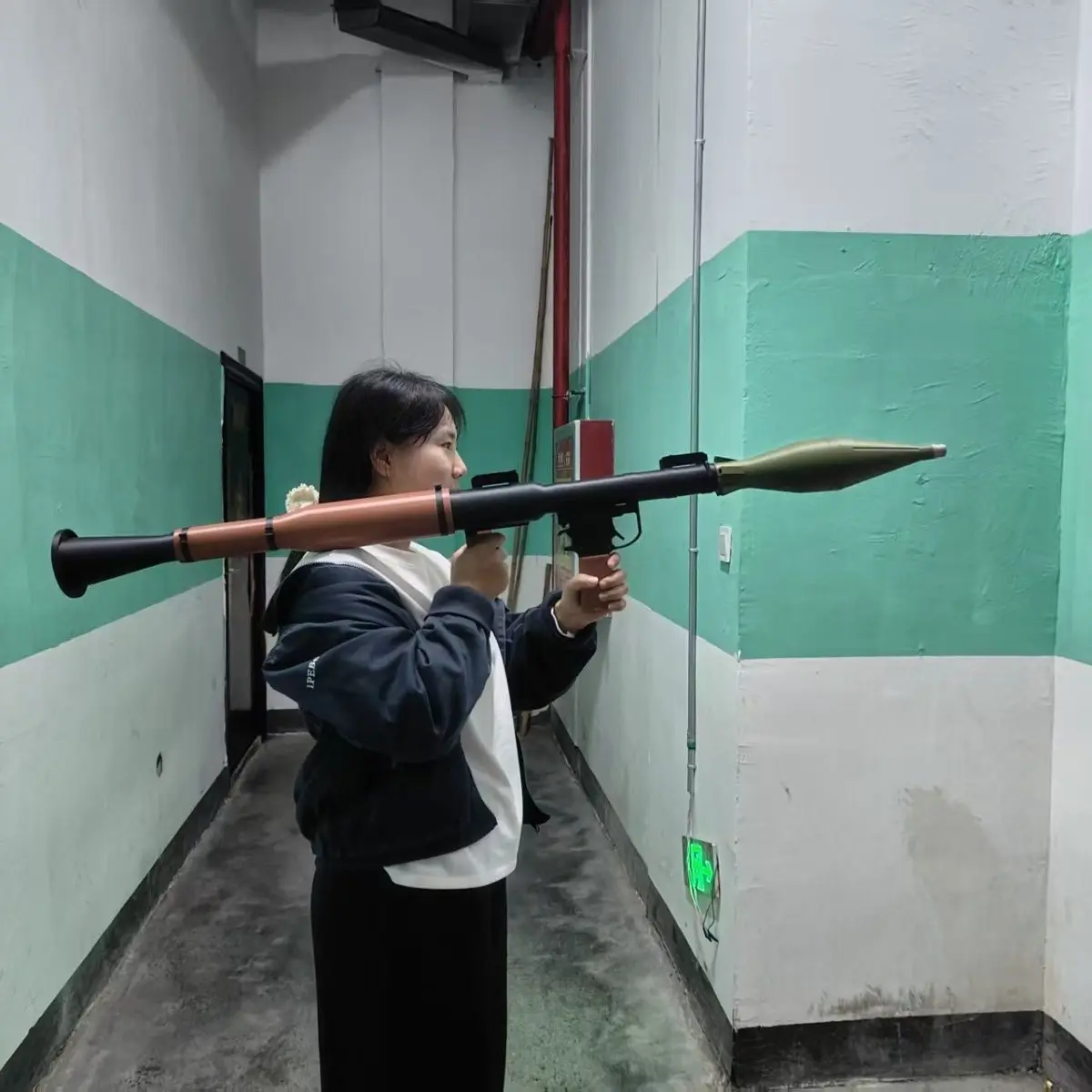 1:1 Scale 3D-Printed Type 69 RPG Launcher Replica, Detailed Non-Functional Display Model for Collectors and Office Decor 1:1 Scale 3D-Printed Type 69 RPG Launcher Replica, Detailed Non-Functional Display Model for Collectors and Office Decor