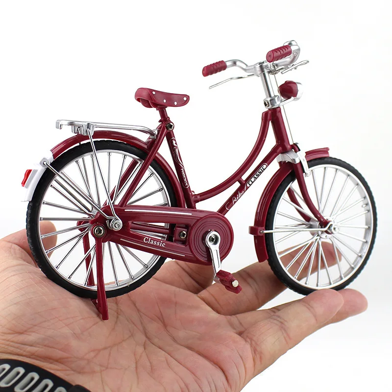 1:10 Mini Alloy Model Bicycle Diecast Metal Finger Mountain Racing Bike Adult Simulation Collection 1:10 Mini Alloy Model Bicycle Diecast Metal Finger Mountain Racing Bike Adult Simulation Collection