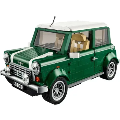 1106pcs In Shock Classic Technical MINI Retro Vintage Car Building Blocks Cooper MK VII Compatible 10242 Model Sets