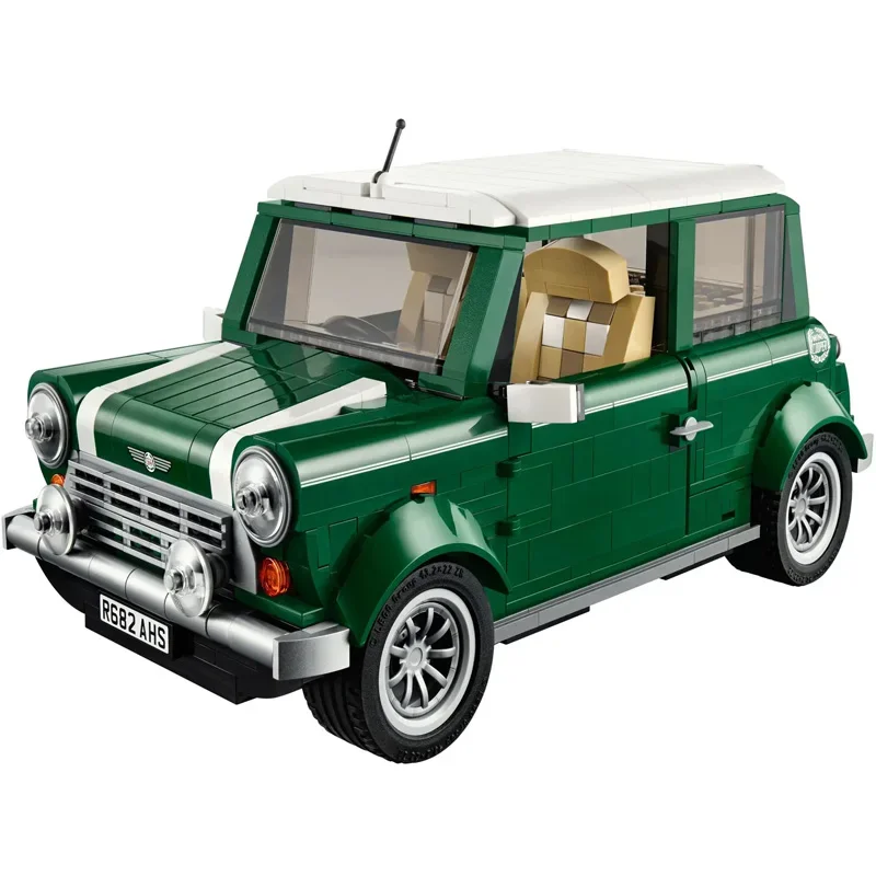 1106pcs In Shock Classic Technical MINI Retro Vintage Car Building Blocks Cooper MK VII Compatible 10242 Model Sets 1106pcs In Shock Classic Technical MINI Retro Vintage Car Building Blocks Cooper MK VII Compatible 10242 Model Sets
