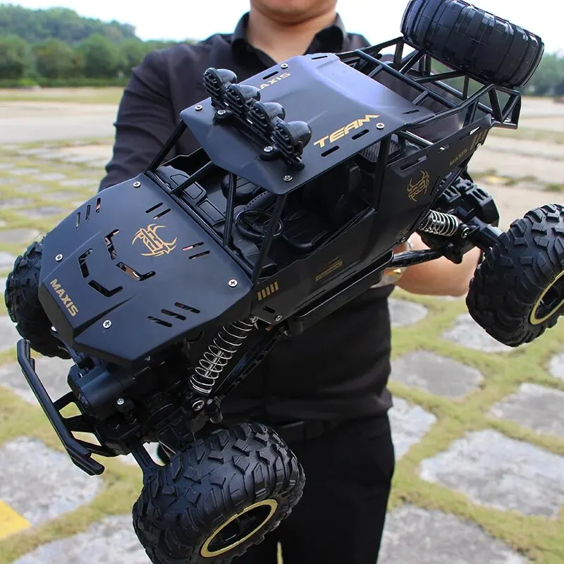 1:12 4WD RC Car With Led Lights 2.4G Radio Remote Control Cars Buggy Off-Road Control Trucks Boys Toys for Children