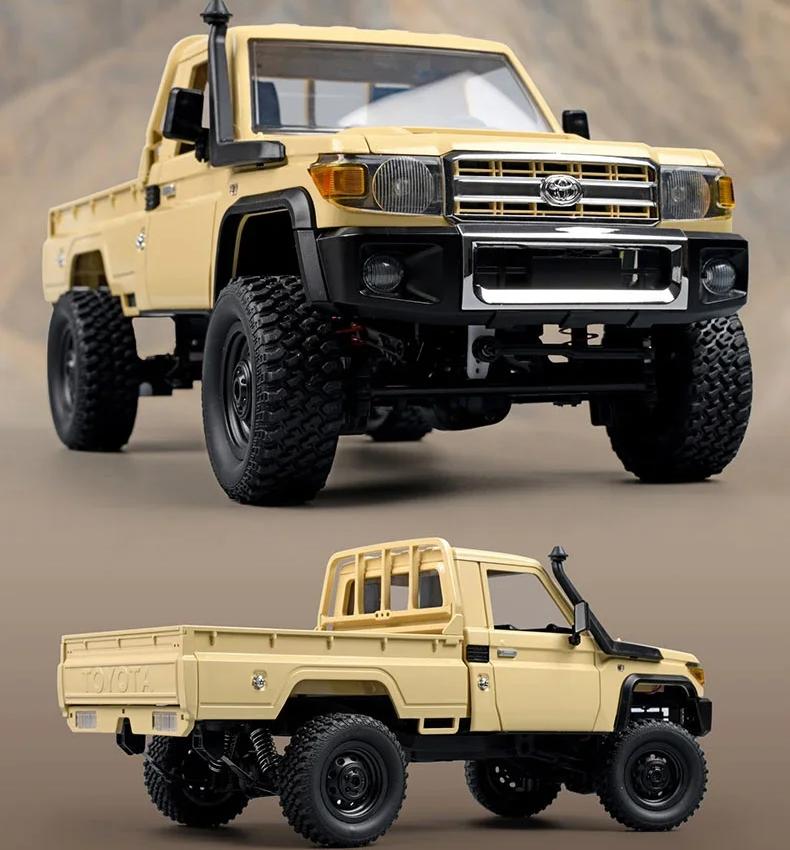 1:12 Full Scale RC CAR MN82 Upgraded MN82 PRO Controllable Headlights 2.4G 4WD Off-Road Car Pick Up Truck Toy for Kids 1:12 Full Scale RC CAR MN82 Upgraded MN82 PRO Controllable Headlights 2.4G 4WD Off-Road Car Pick Up Truck Toy for Kids