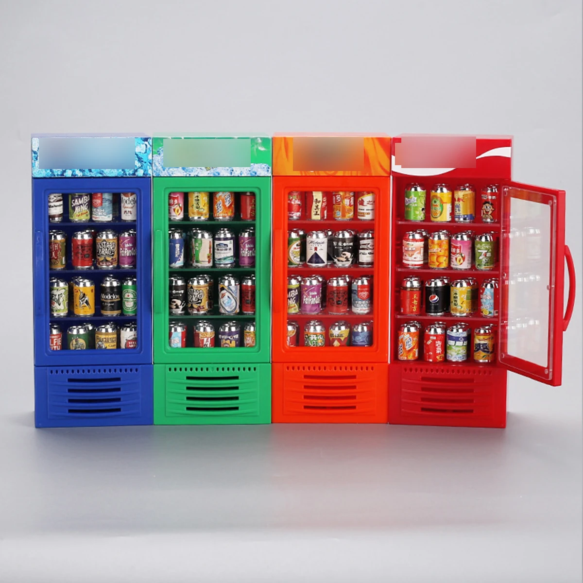 1/12 Miniature Supermarket Refrigerator Furniture Model Ornaments Food Accessories Dollhouse Toy Birthday Gift For Girls 1/12 Miniature Supermarket Refrigerator Furniture Model Ornaments Food Accessories Dollhouse Toy Birthday Gift For Girls
