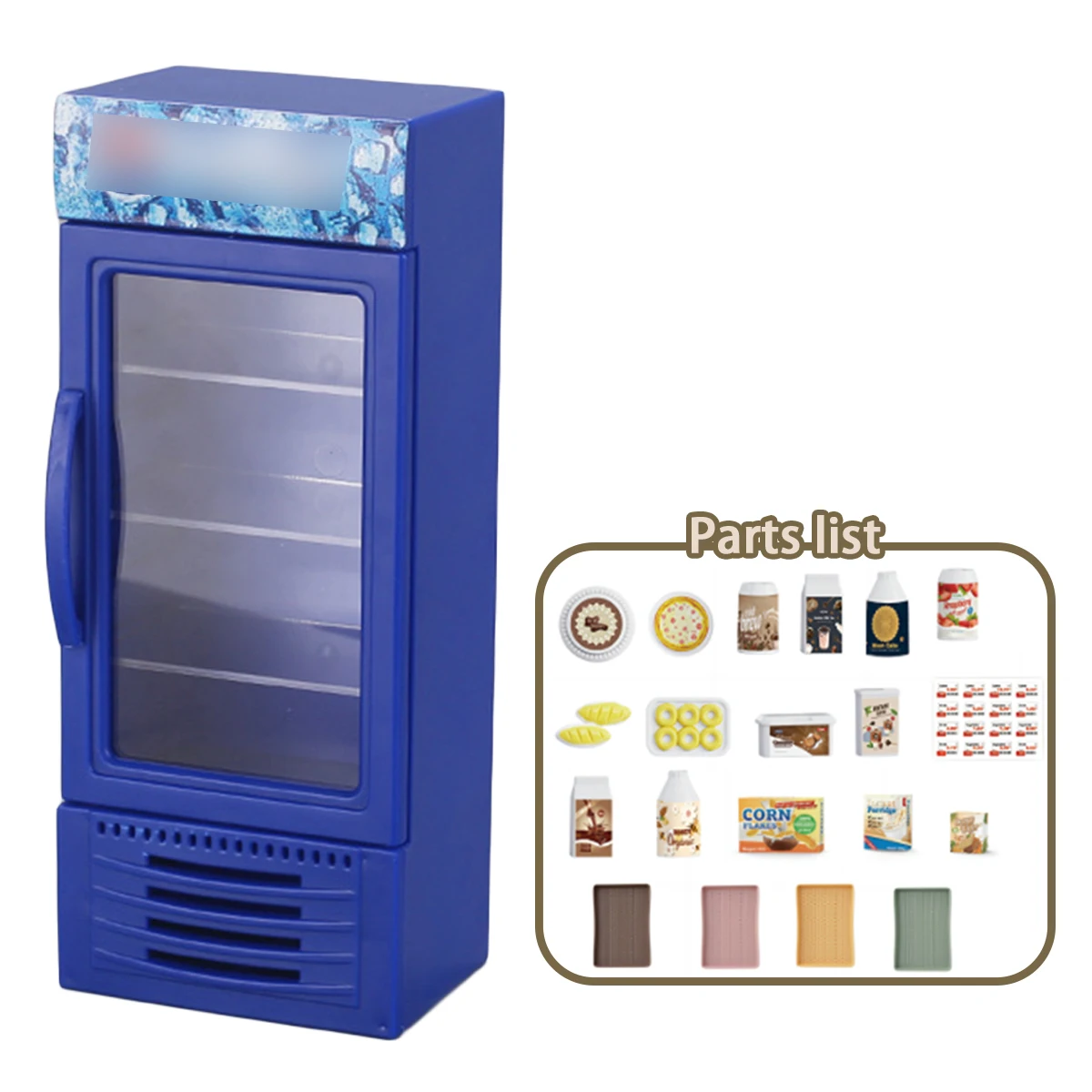 1/12 Miniature Supermarket Refrigerator Furniture Model Ornaments Food Accessories Dollhouse Toy Birthday Gift For Girls 1/12 Miniature Supermarket Refrigerator Furniture Model Ornaments Food Accessories Dollhouse Toy Birthday Gift For Girls