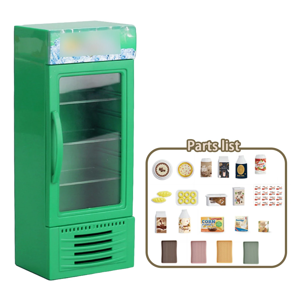 1/12 Miniature Supermarket Refrigerator Furniture Model Ornaments Food Accessories Dollhouse Toy Birthday Gift For Girls 1/12 Miniature Supermarket Refrigerator Furniture Model Ornaments Food Accessories Dollhouse Toy Birthday Gift For Girls