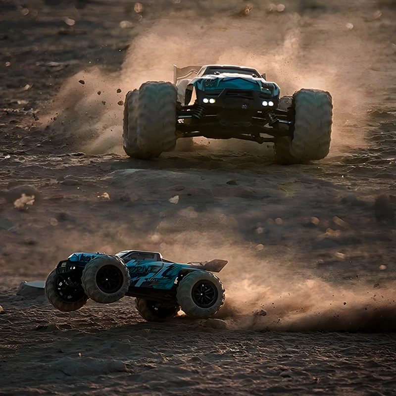 1:16 70KM/H 4WD RC Car With LED Remote Control Cars High Speed Drift Monster 4×4 Truck