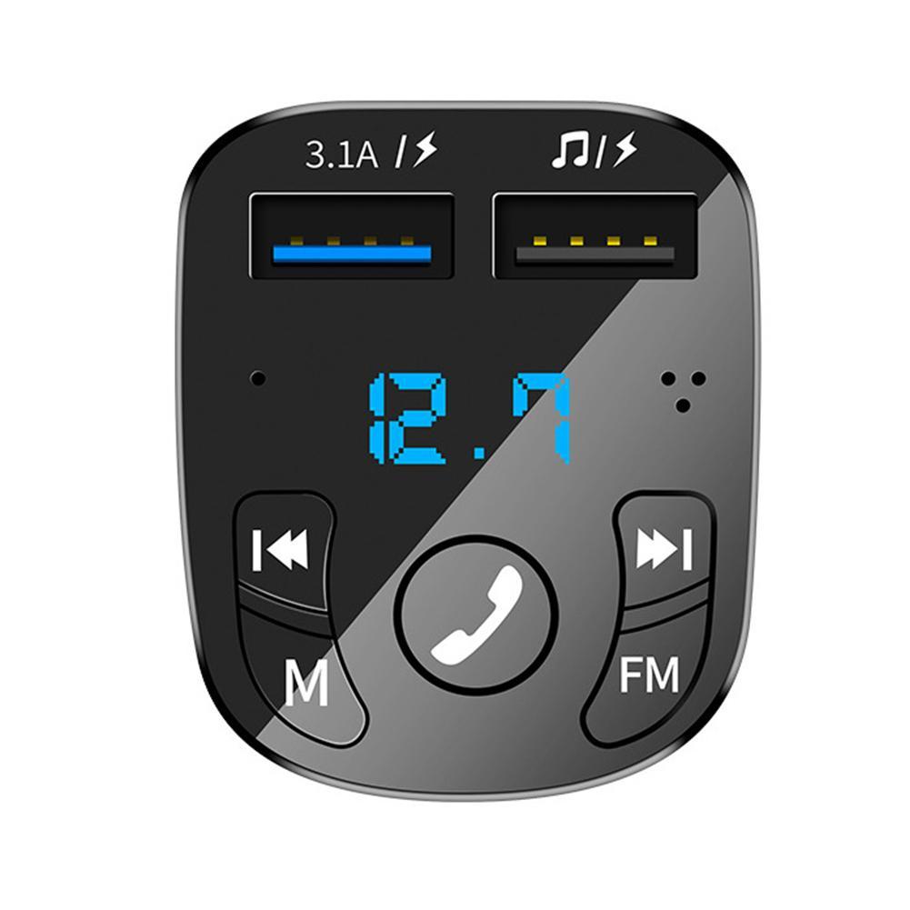12-24V Car Bluetooth FM Transmitter 87.5-108 mhz Audio Car Mp3 Player 5V Output USB Auto Car Fast Charge Electronic 12-24V Car Bluetooth FM Transmitter 87.5-108 mhz Audio Car Mp3 Player 5V Output USB Auto Car Fast Charge Electronic