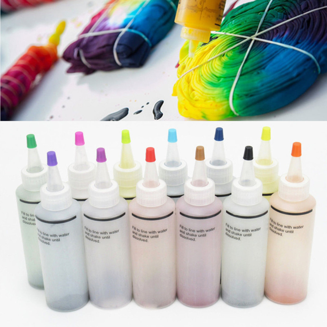 12-Bottle One-Step Tie-Dye Kit 12-Bottle One-Step Tie-Dye Kit