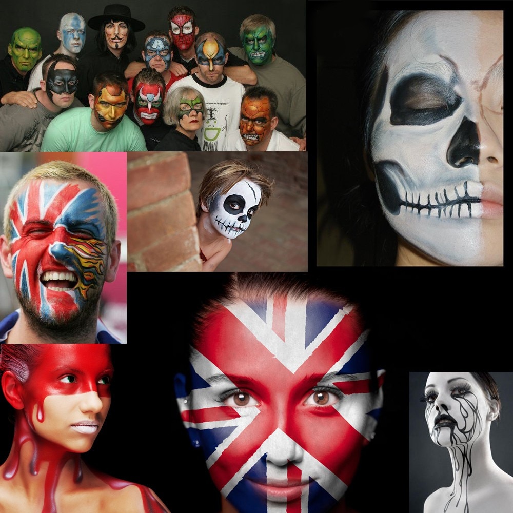 12 Colors Oil Face Paint Pallete 12 Colors Oil Face Paint Pallete