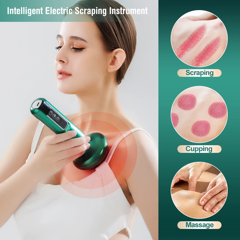 12 Gears Electric Cupping Massager Vacuum Suction Cup GuaSha Anti Cellulite Beauty Health Scraping Infrared Heat Body 12 Gears Electric Cupping Massager Vacuum Suction Cup GuaSha Anti Cellulite Beauty Health Scraping Infrared Heat Body