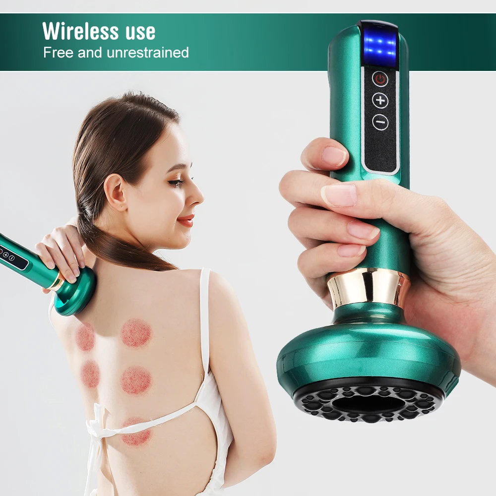 12 Gears Electric Cupping Massager Vacuum Suction Cup GuaSha Anti Cellulite Beauty Health Scraping Infrared Heat Body 12 Gears Electric Cupping Massager Vacuum Suction Cup GuaSha Anti Cellulite Beauty Health Scraping Infrared Heat Body