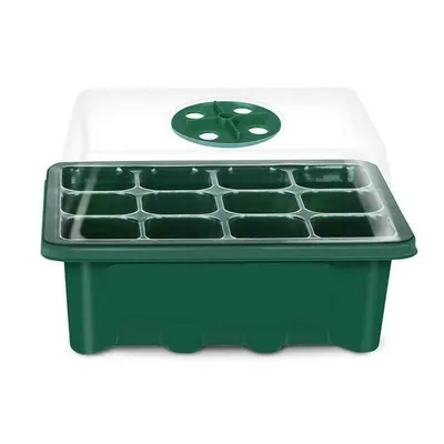 12-Grid Propagation Box Seedling Tray 12-Grid Propagation Box Seedling Tray