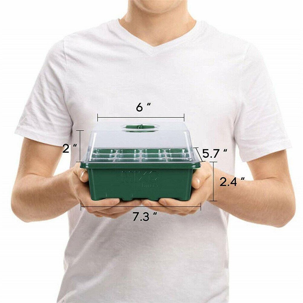12-Grid Propagation Box Seedling Tray 12-Grid Propagation Box Seedling Tray