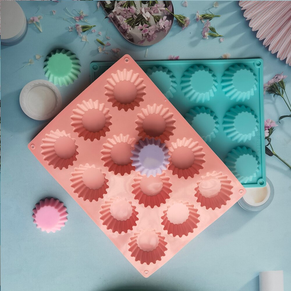12 Holes Silicone Mini Cupcake Mold 12 Holes Silicone Mini Cupcake Mold