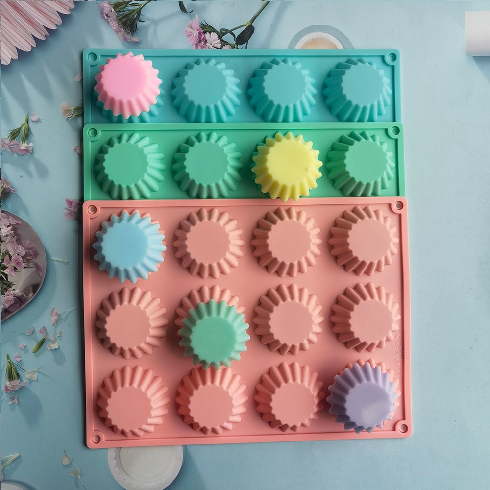 12 Holes Silicone Mini Cupcake Mold 12 Holes Silicone Mini Cupcake Mold