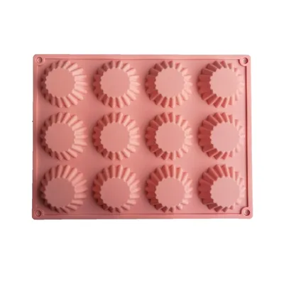 12 Holes Silicone Mini Cupcake Mold
