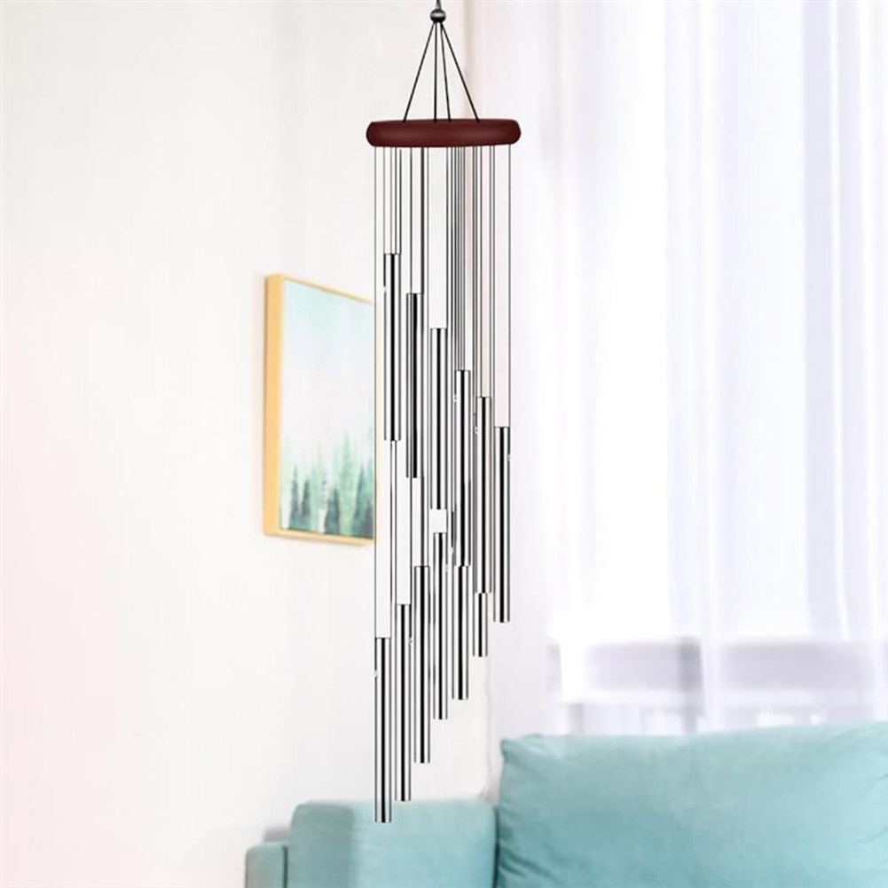 12 Tubes Wind Chimes Pendant Aluminum Tube Metal Pipe Wind Chimes Bells Balcony Outdoor Yard Garden Home Decoration 12 Tubes Wind Chimes Pendant Aluminum Tube Metal Pipe Wind Chimes Bells Balcony Outdoor Yard Garden Home Decoration