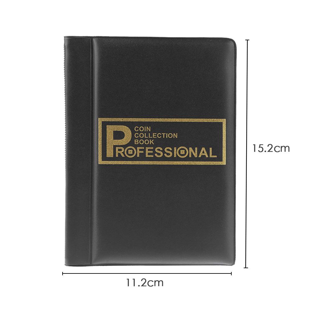 120 Pockets Coin Collection Book