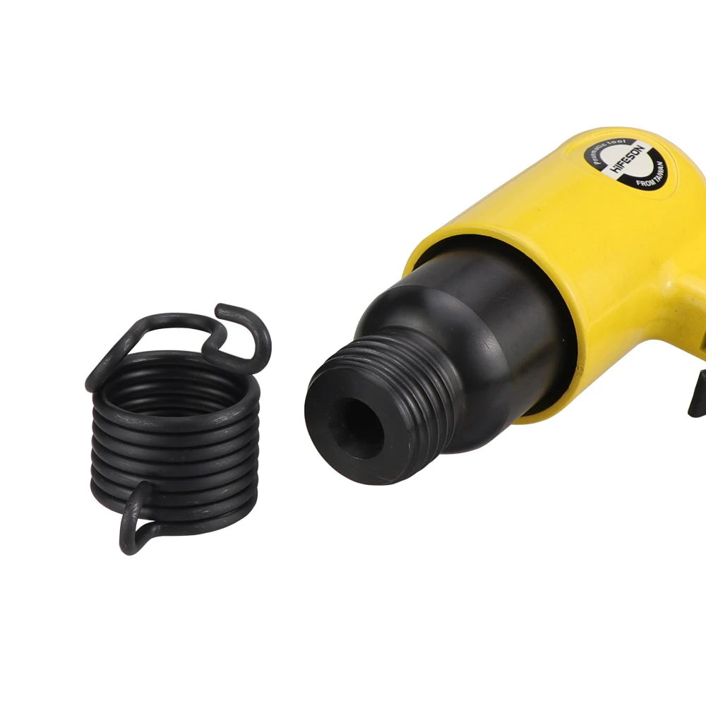 120mm Air Hammer Professional Handheld Pistol Gas Shovels Small Rust Remover Pneumatic Tools with 4 Chisels set