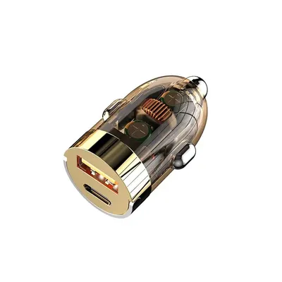 120W Transparent Invisible Pull Ring Car Charger USB Type C Fast Charging QC3.0 PD Phone Charger for iPhone Xiaomi 120W Transparent Invisible Pull Ring Car Charger USB Type C Fast Charging QC3.0 PD Phone Charger for iPhone Xiaomi